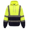 Warm Hooded Reflective Sweatshirt