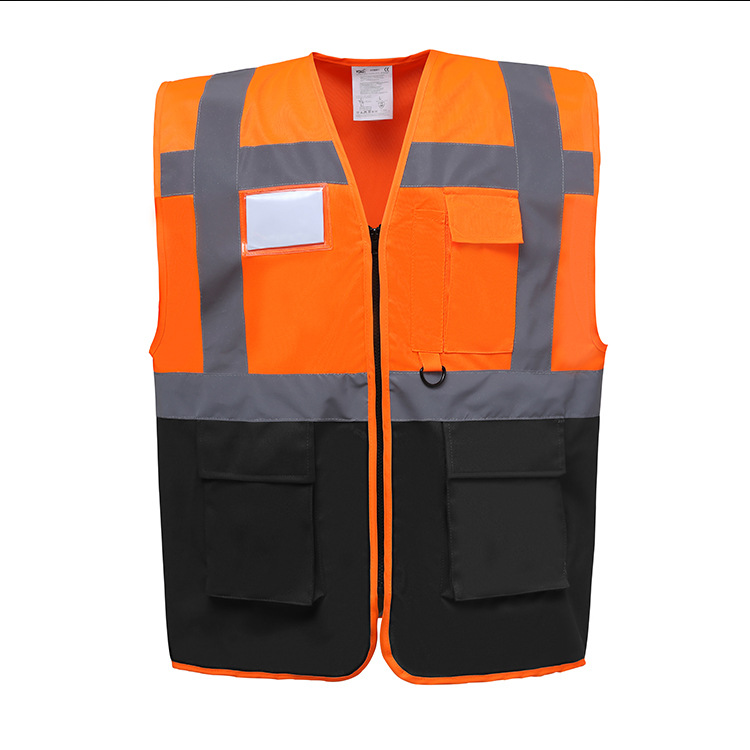 GRS European Standard Certified Multi-Pocket Reflective Vests