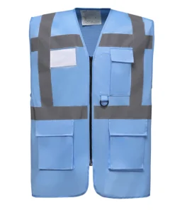 GRS European Standard Certified Multi-Pocket Reflective Vests