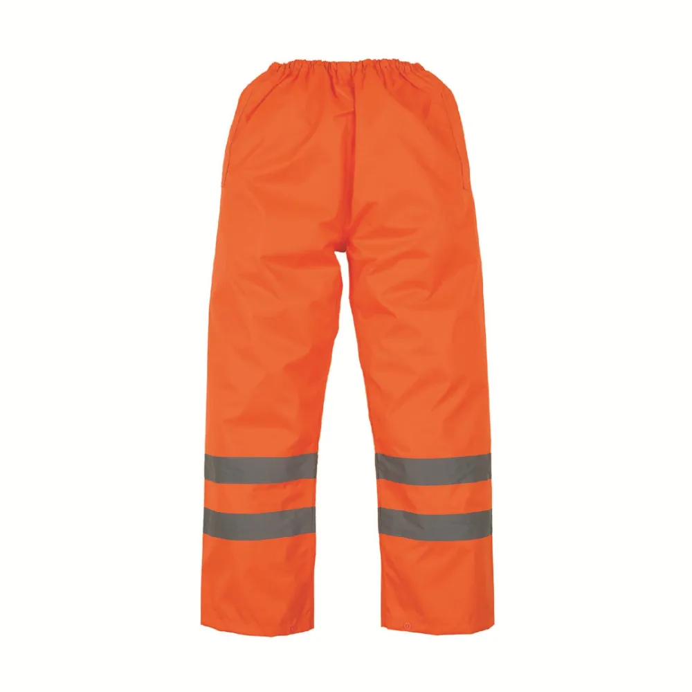 European Standard Oxford Fabric Waterproof Coating Reflective Rain Pants