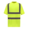 round neck short sleeve reflective T-shirt