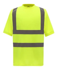round neck short sleeve reflective T-shirt