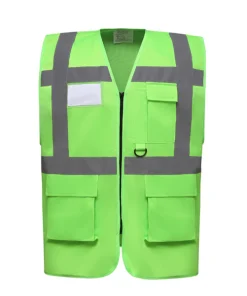 GRS European Standard Certified Multi-Pocket Reflective Vests