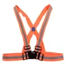 Reflective Vest with Elastic Back Strap