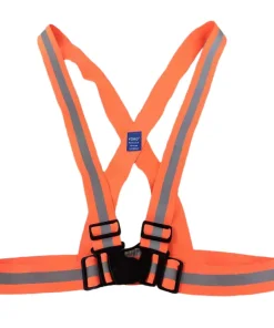 Reflective Vest with Elastic Back Strap