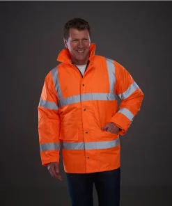 waterproof warm reflective jacket