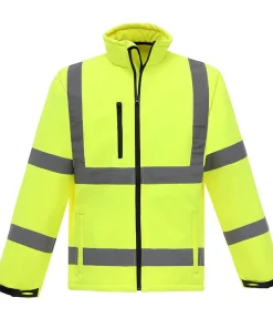 Safe and wear-resistant waterproof composite velvet warm jacket