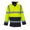 waterproof warm reflective jacket