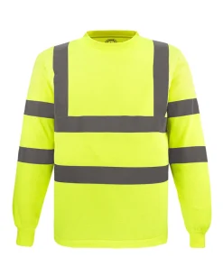 Breathable round neck quick-drying reflective T-shirt