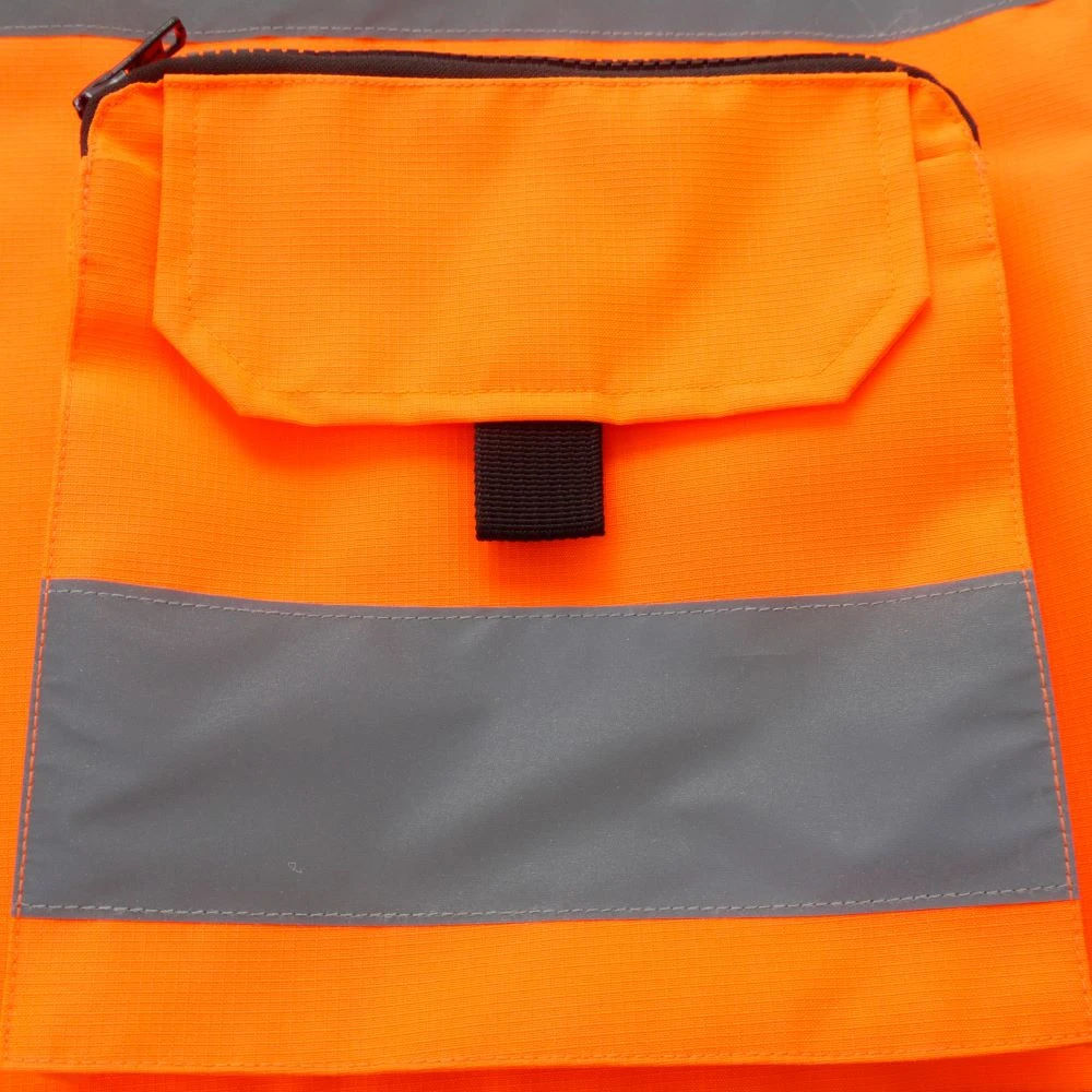 Multi-Pocket Waterproof Reflective Vest