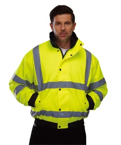 Oxford cloth waterproof warm reflective jacket