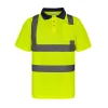 engineering high brightness breathable reflective polo shirt