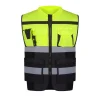 reflective color-block vest