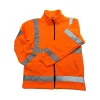 Warm shaker fleece outdoor safety reflective jacket