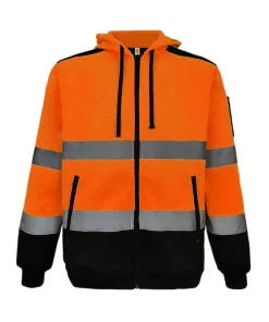 Custom Reflective Padded Sweater for Fall & Winter Safety
