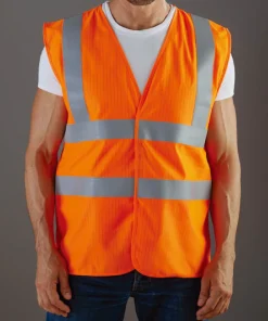 High brightness reflective clothing flame retardant anti-static reflective vest
