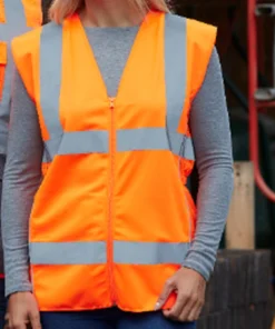 Women's Breathable High Gloss Safety Vest