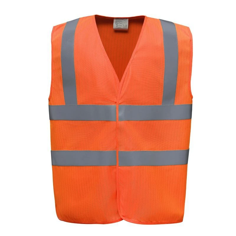 High brightness reflective clothing flame retardant anti-static reflective vest