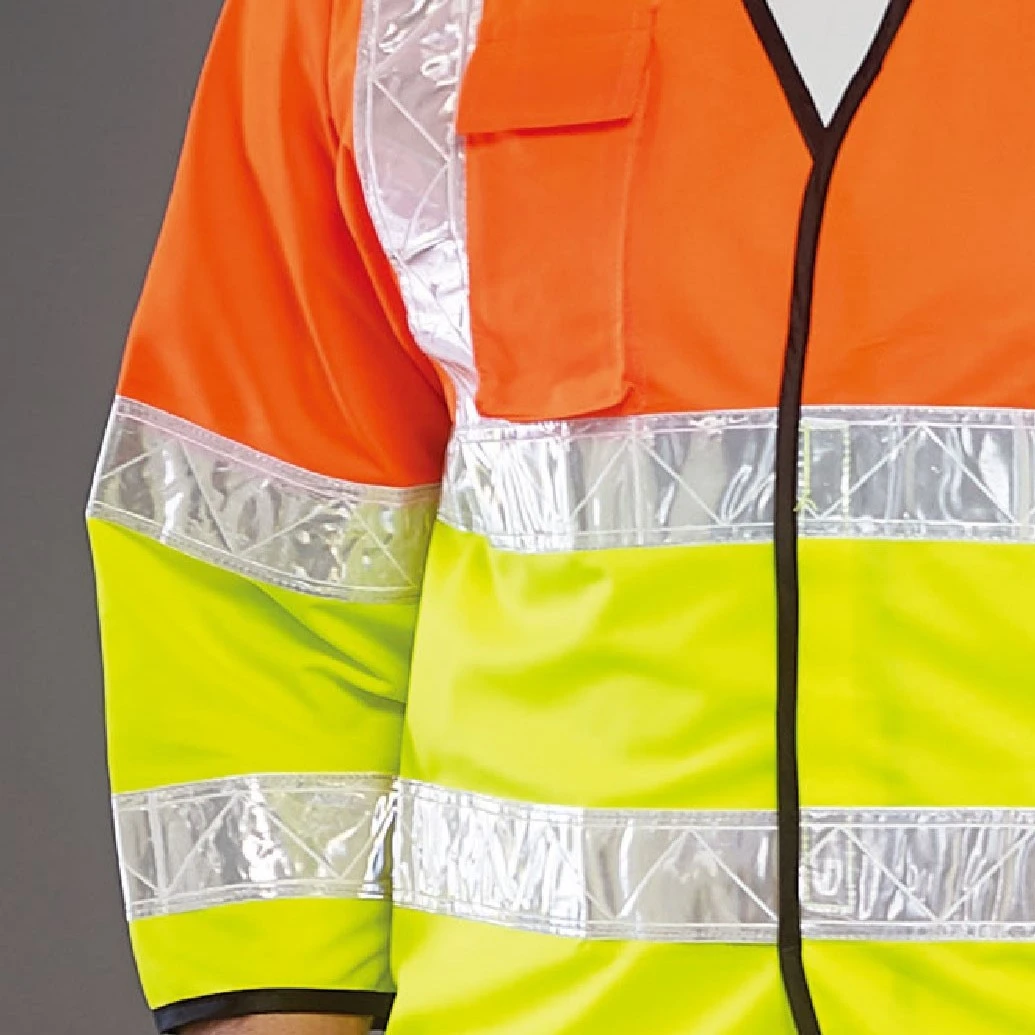 Safety Reflective Clothing Jingle Belt Mid-Length Sleeve Vest