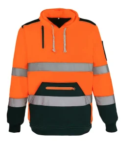 Outdoor High-Brightness Reflective Sweatshirt for Fall & Winter