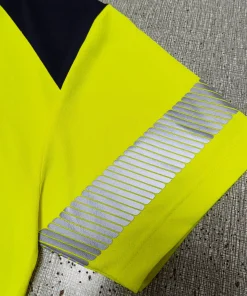 Stehkragen Night Highlight Short Sleeve Reflective T-Shirt Reflective Clothing