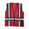 Gilet riflettente a rete ad alta lucentezza