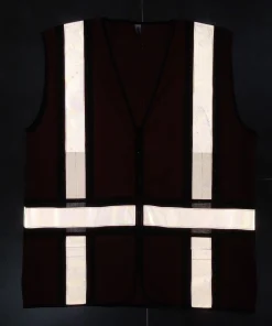 Gilet riflettente a rete ad alta lucentezza