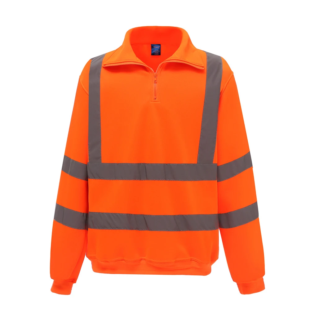 Warm Fleece Reflective Sweatshirt