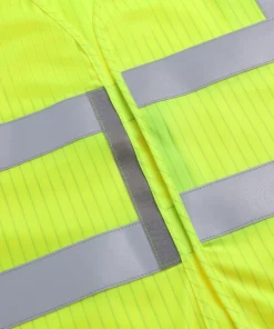 High brightness reflective clothing flame retardant anti-static reflective vest