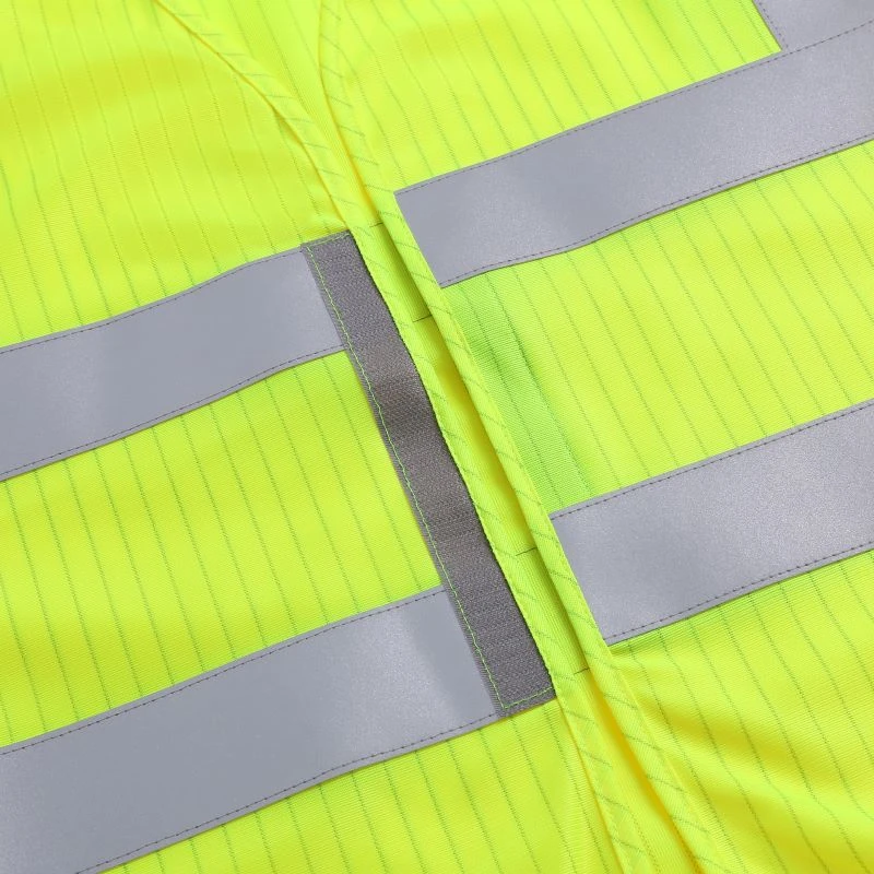 High brightness reflective clothing flame retardant anti-static reflective vest