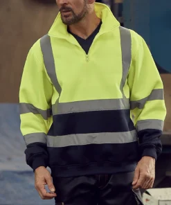 Warm Fleece Reflective Sweatshirt