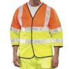 Safety Reflective Clothing Jingle Belt Mid-Length Sleeve Vest