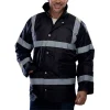Traffic Safety Warm Reflective Jacket for Enhanced Visibility
