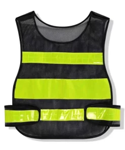 Gourd-shaped Breathable Fishnet Reflective Vest