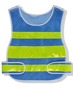 Gourd-shaped Breathable Fishnet Reflective Vest