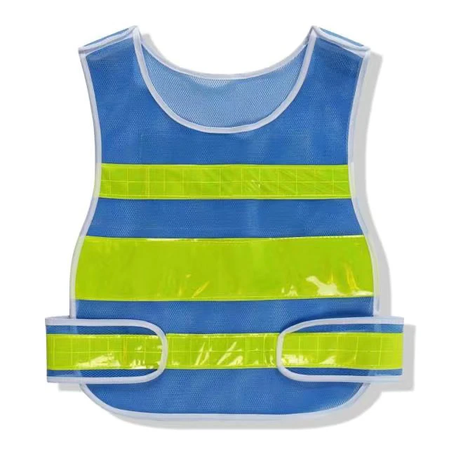 Gourd-shaped Breathable Fishnet Reflective Vest