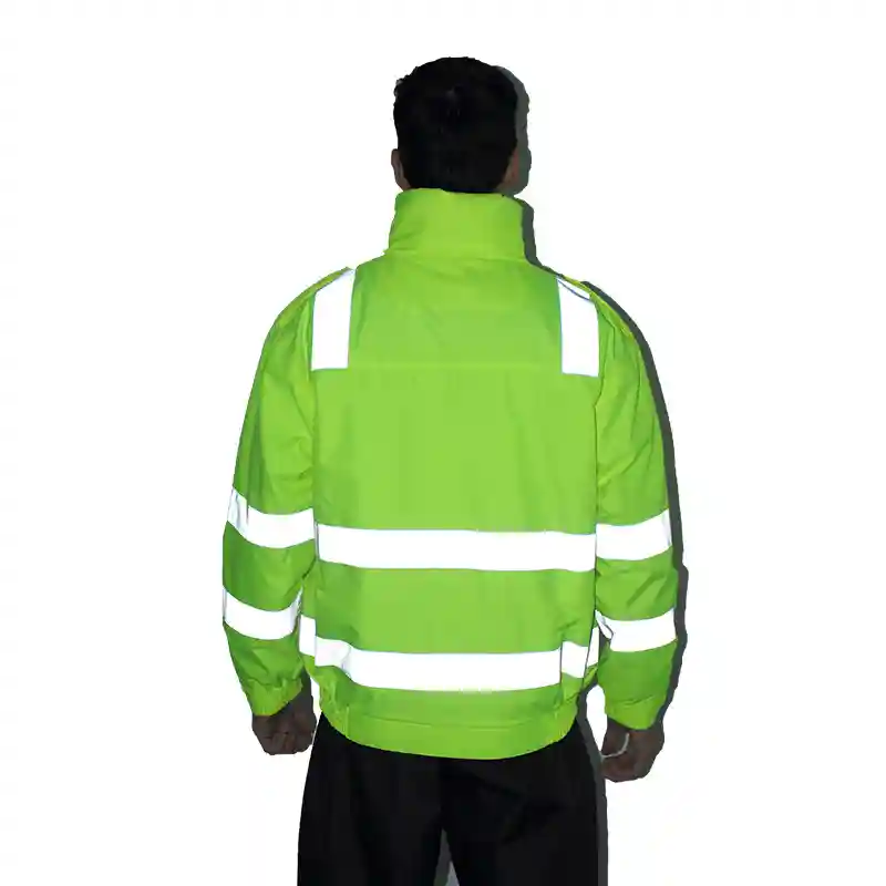 Jacket Winter Reflective Cotton Coat Raincoat