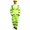 hi vis rain jacket pants set