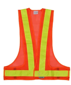 v-shaped high vis vest