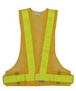 v-shaped high vis vest