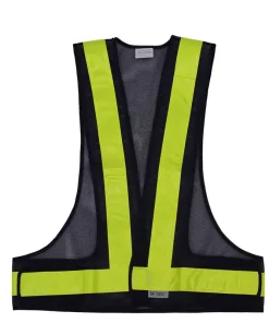 v-shaped high vis vest